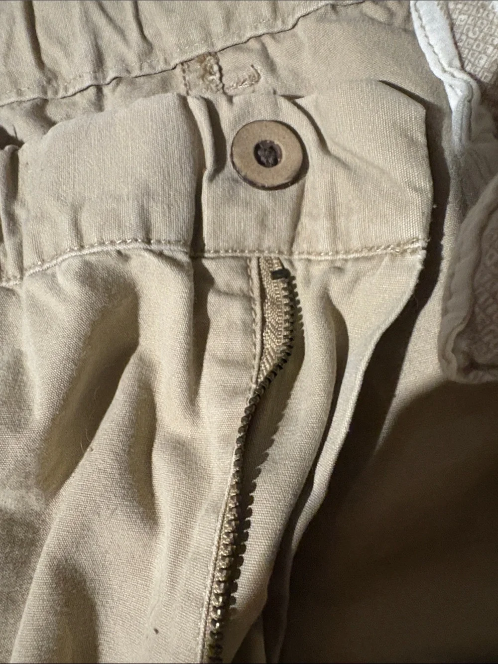 Caribbean Joe Men's Khaki Cargo Shorts with Utility Pockets